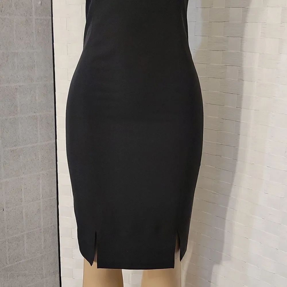 TAGLAI SLEEVELESS SHEATH BODYCON DRESS - Picture 11 of 13